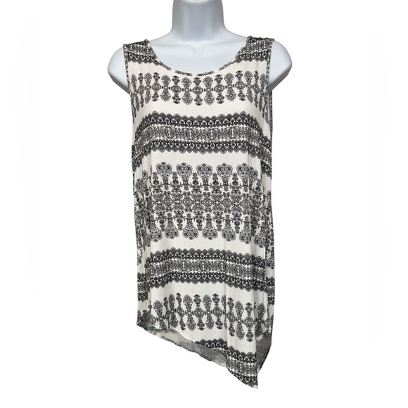 Ruff Hewn Tops - Ruff Hewn asymmetric tank size medium